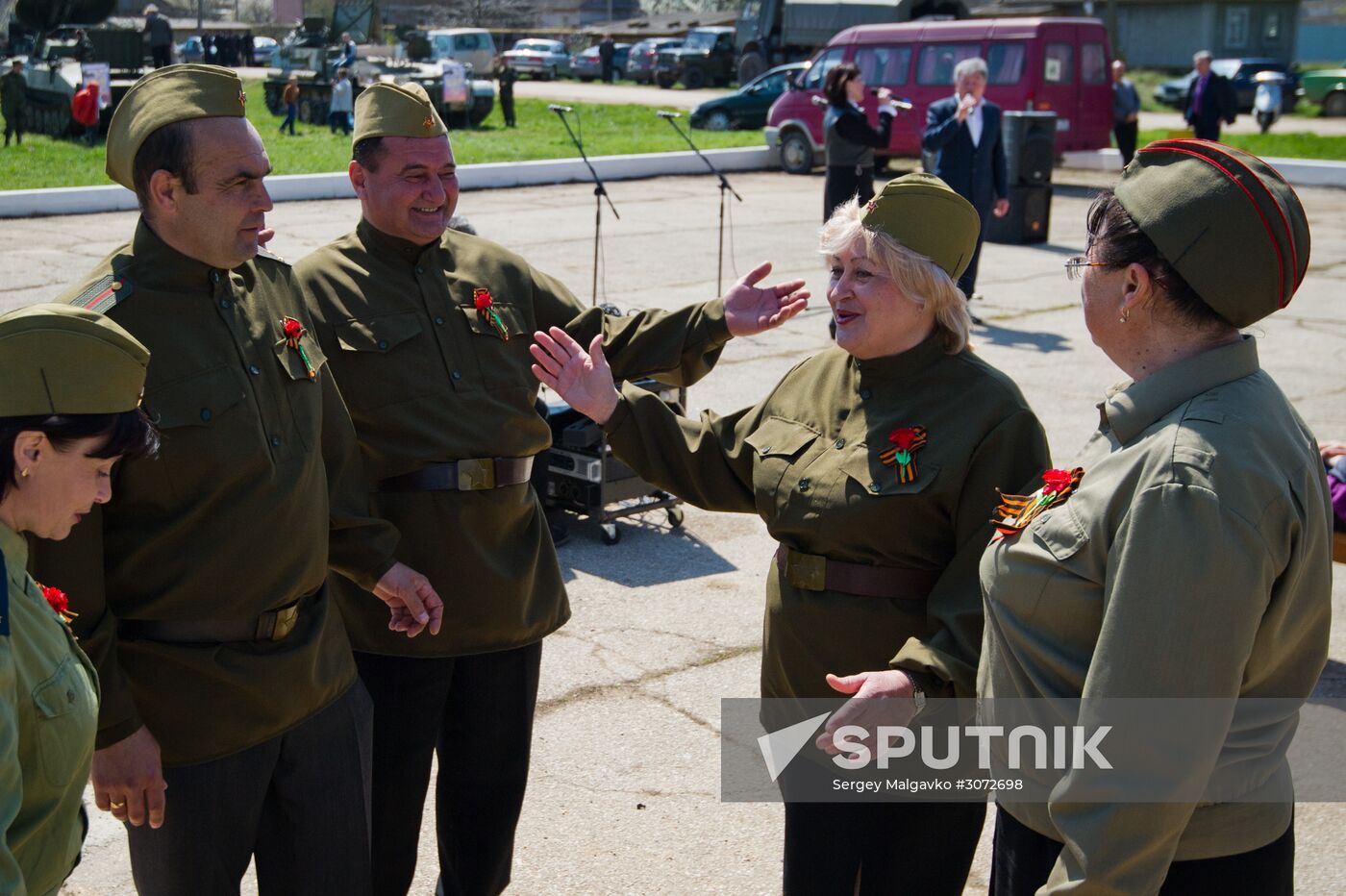 73d anniversary of liberation of Simferopol from Nazi invaders