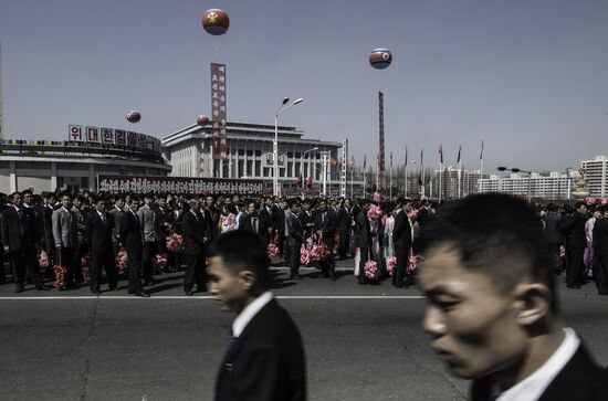 Opening of new residential complex on Ryomyong Street in Pyongyang