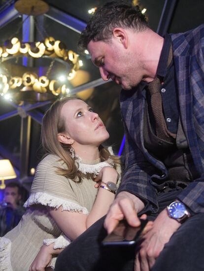 Presentation of new model of Samsung Galaxy S8 smartphone