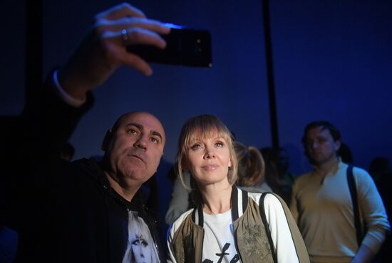 Presentation of new model of Samsung Galaxy S8 smartphone