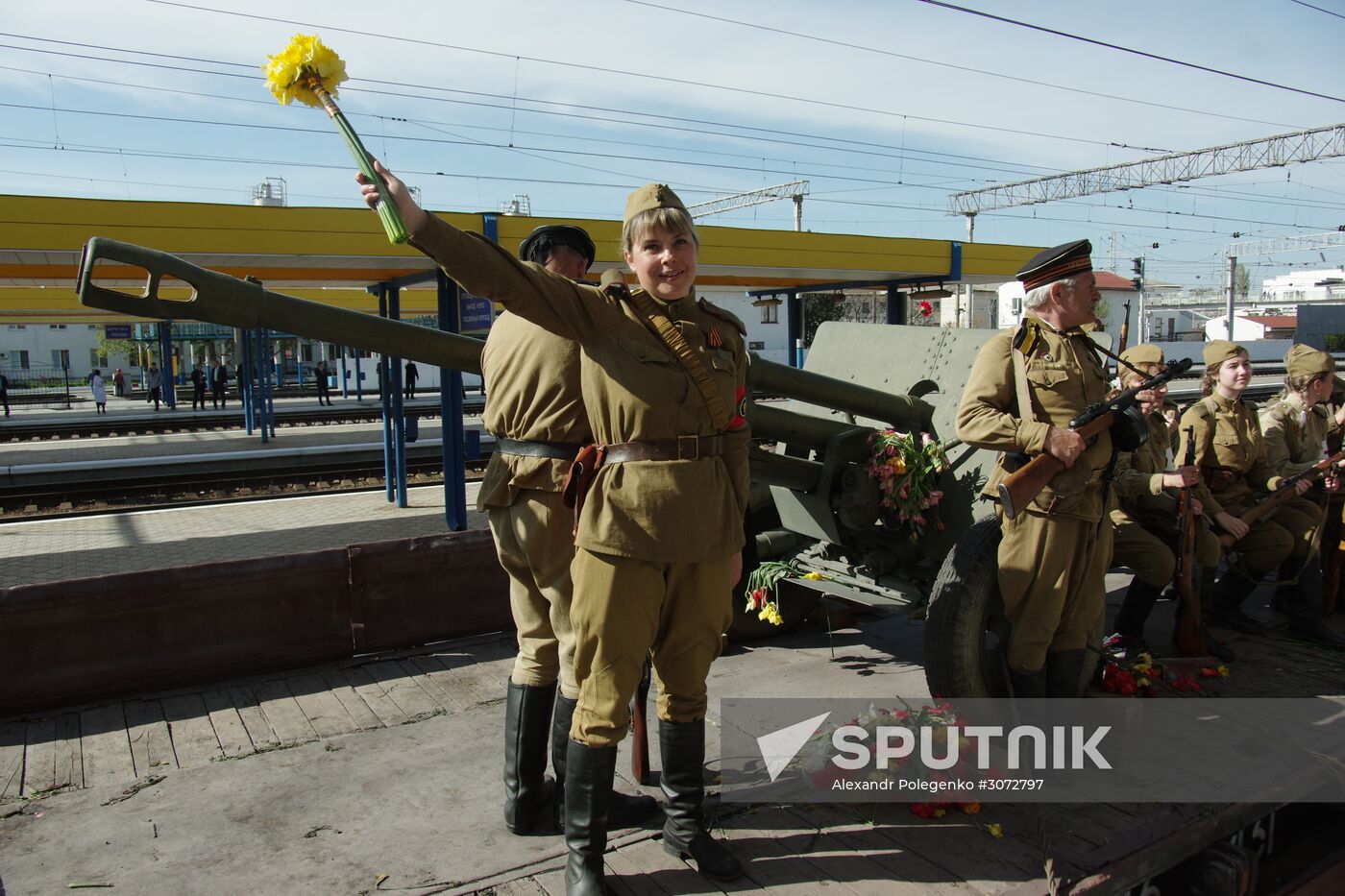 73d anniversary of liberation of Simferopol from Nazi invaders