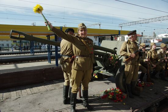 73d anniversary of liberation of Simferopol from Nazi invaders