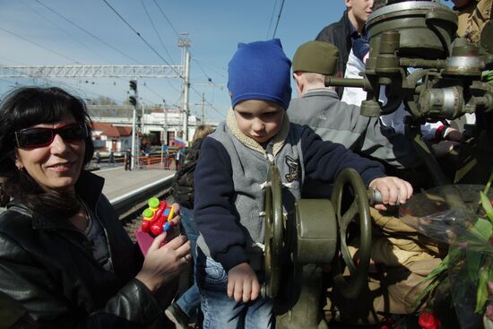 73d anniversary of liberation of Simferopol from Nazi invaders