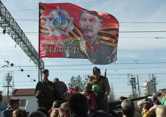 73d anniversary of liberation of Simferopol from Nazi invaders