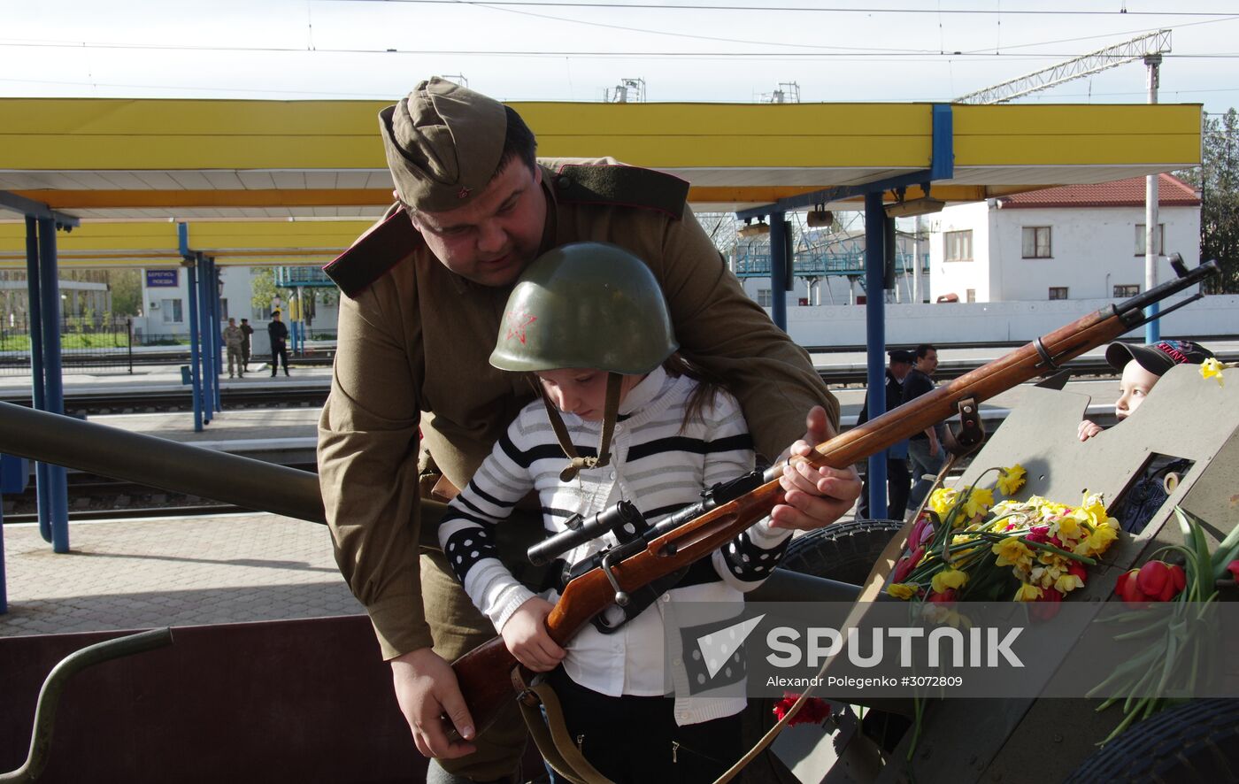 73d anniversary of liberation of Simferopol from Nazi invaders