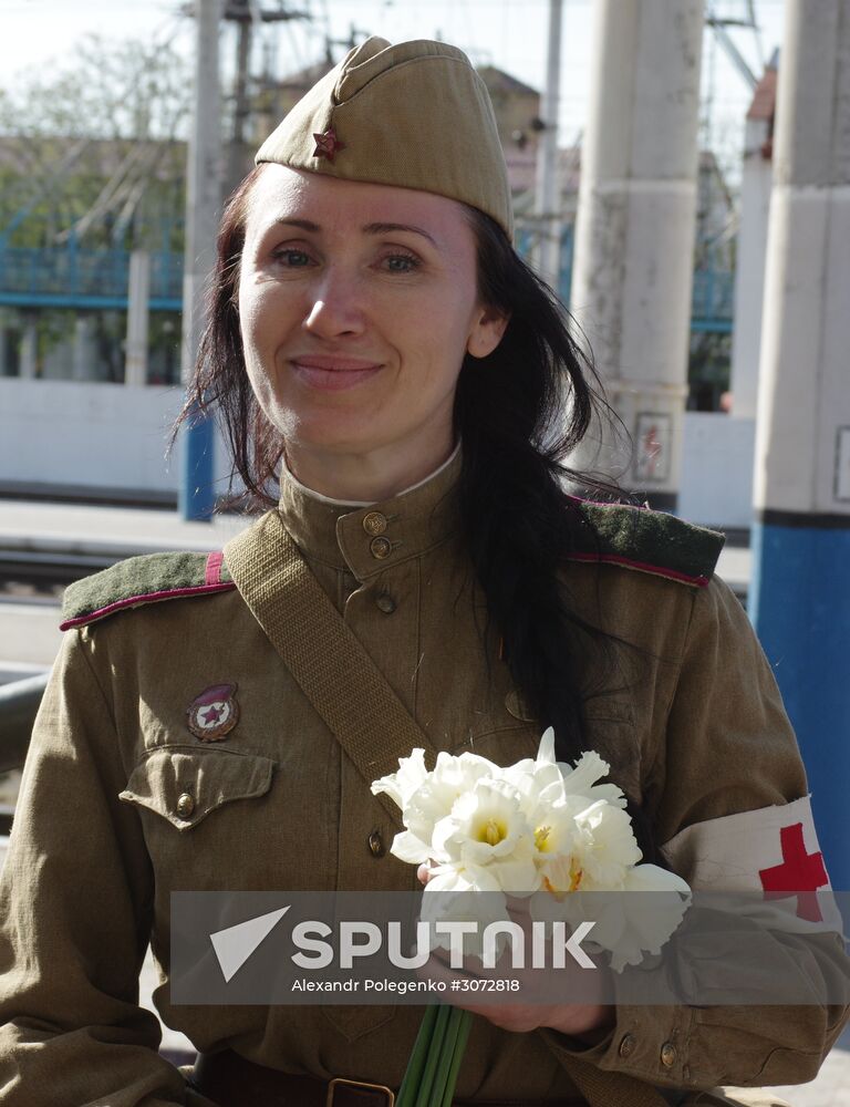 73d anniversary of liberation of Simferopol from Nazi invaders