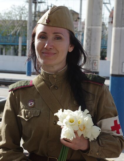 73d anniversary of liberation of Simferopol from Nazi invaders