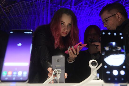 Presentation of new Samsung Galaxy S8