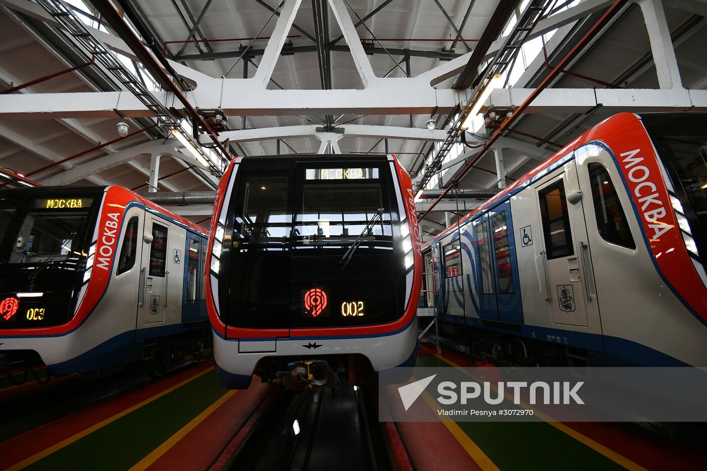 New Moskva trains begin transit on Line Seven