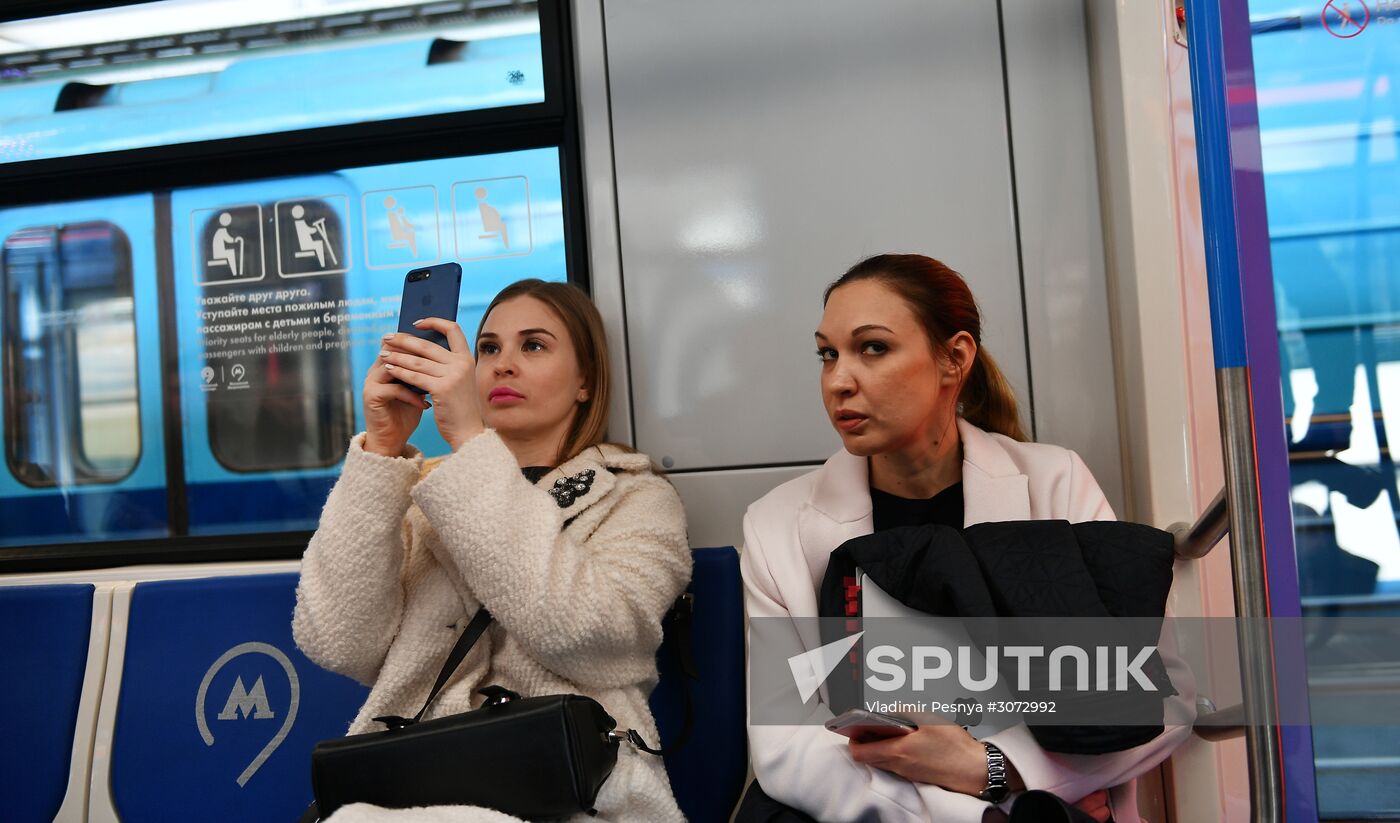 New Moskva trains begin transit on Line Seven