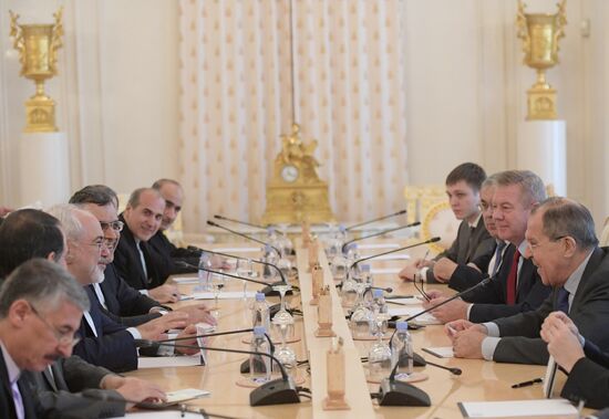 Meeting of the Foreign Ministers of Russia, Iran and Syria