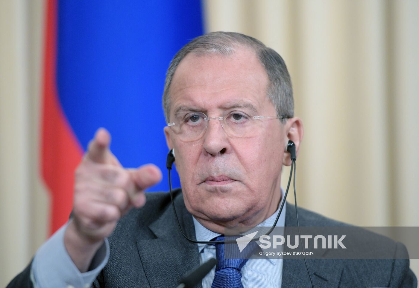 News conference of the Foreign Ministers of Russia, Iran and Syria