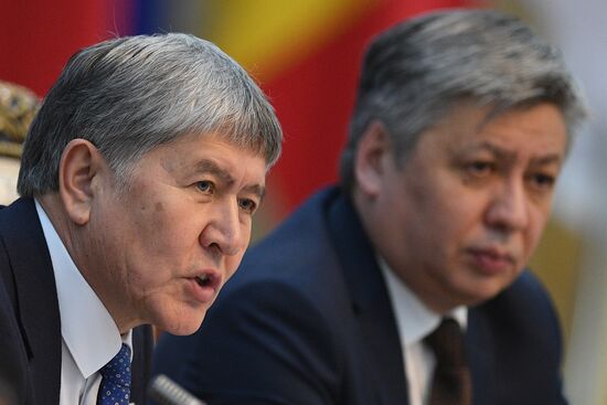 President Putin's visit to Kyrgyzstan