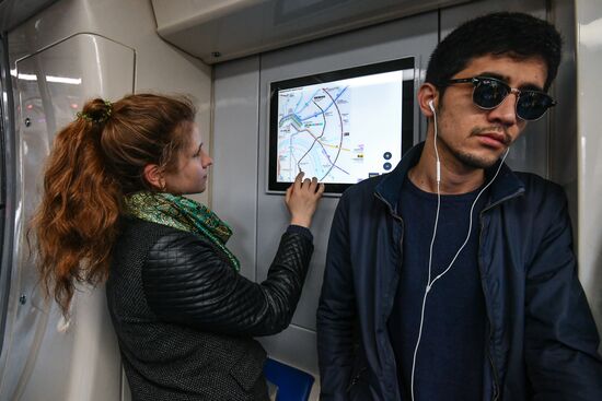 New Moskva trains begin transit on Line Seven