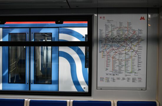 New Moskva trains begin transit on Line Seven