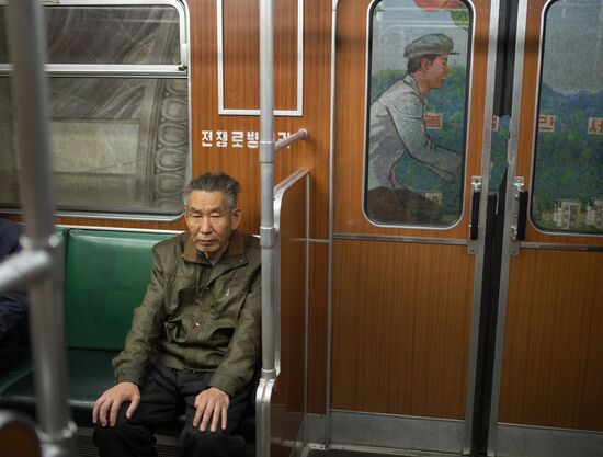 Metro in Pyongyang