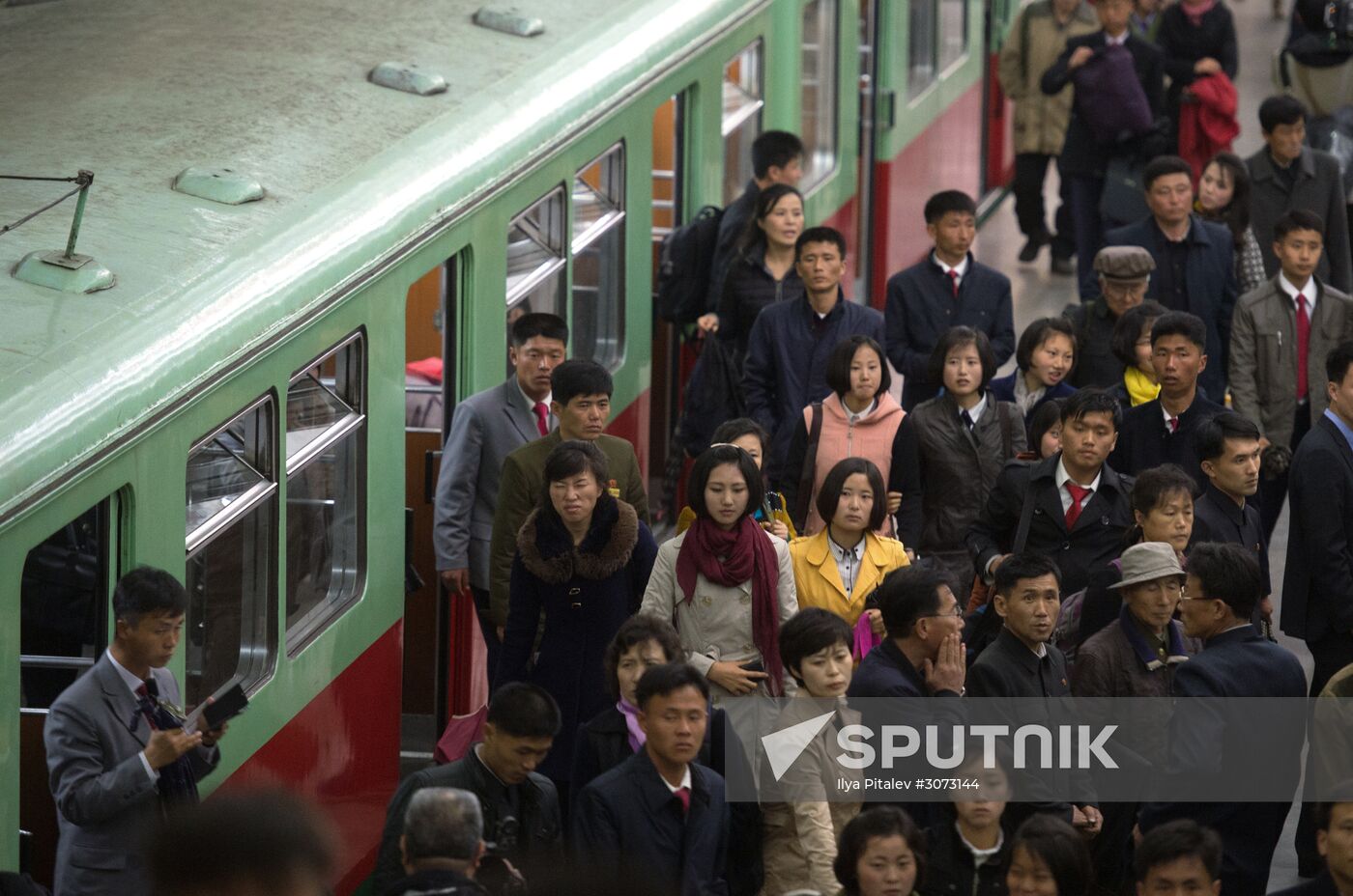 Metro in Pyongyang