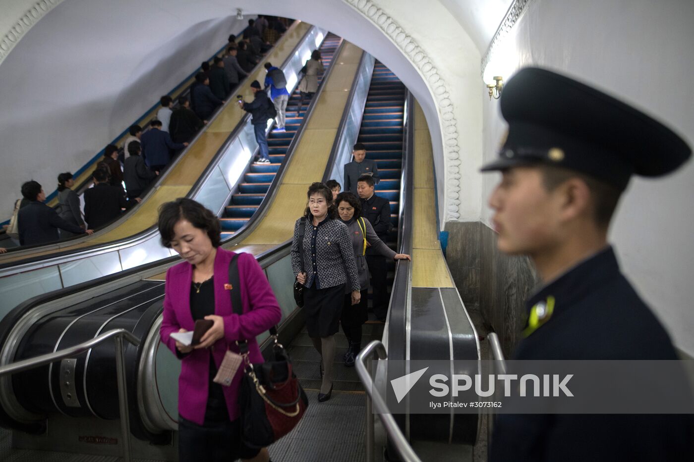 Metro in Pyongyang