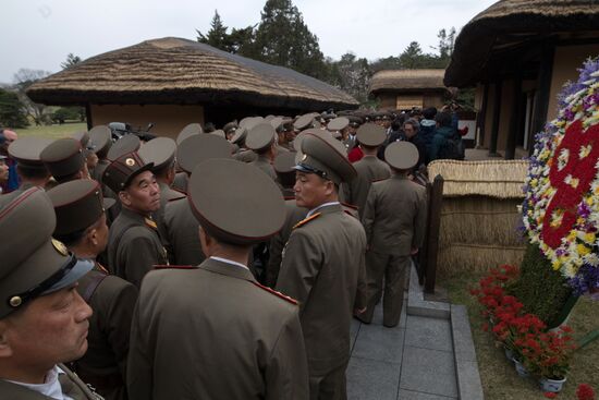 Kim Il Sung Museum in Mangyongdae, Pyongyang Province