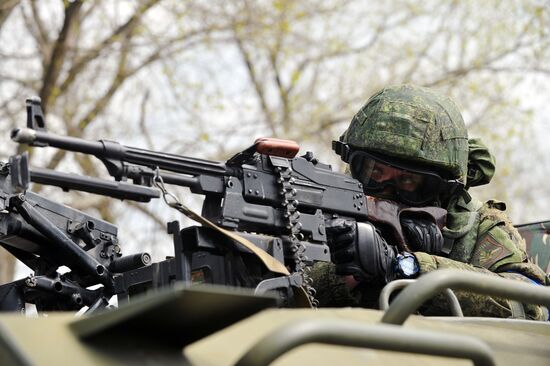 Special task forces hold drills in Rostov Region