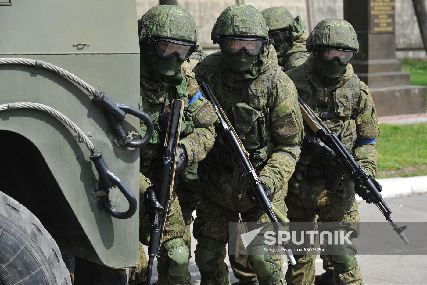 Special Ops Forces hold drills in Rostov Region