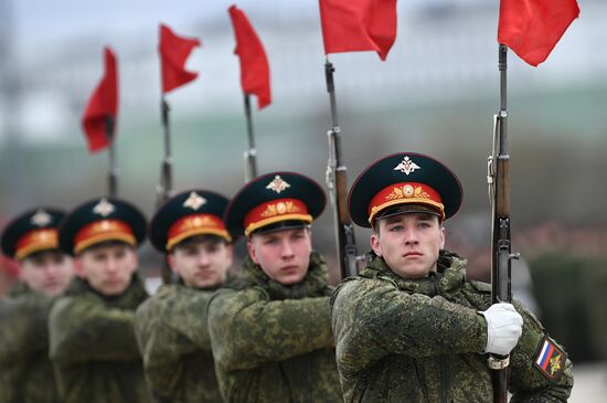 Victory Parade drill