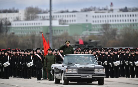 Victory Parade drill