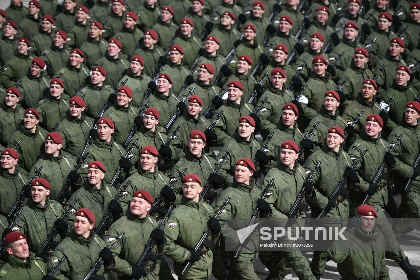 Victory Parade drill