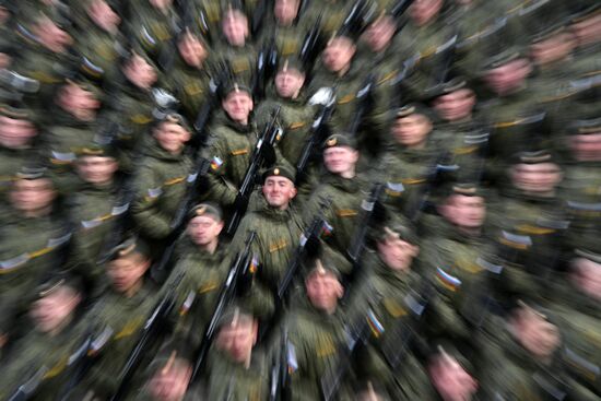 Victory Parade drill