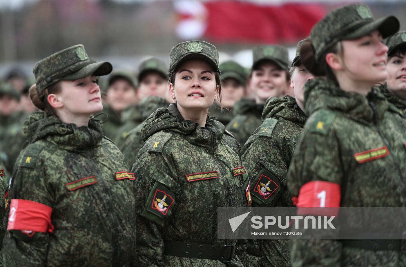 Victory Parade rehearsal