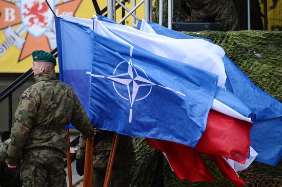 NATO battalion deployed in Poland