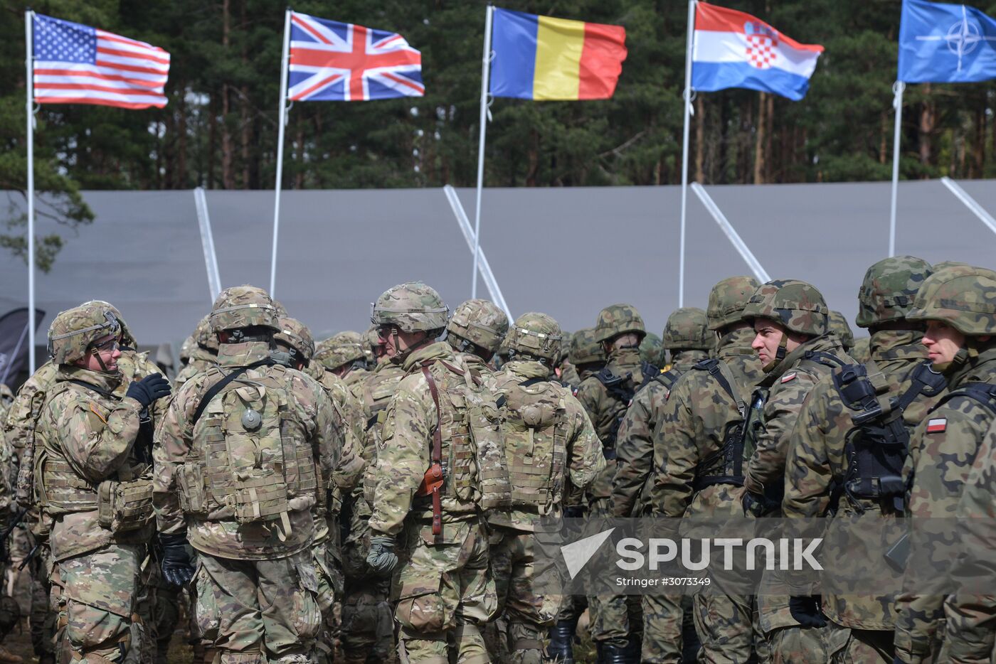 NATO battalion deployed in Poland