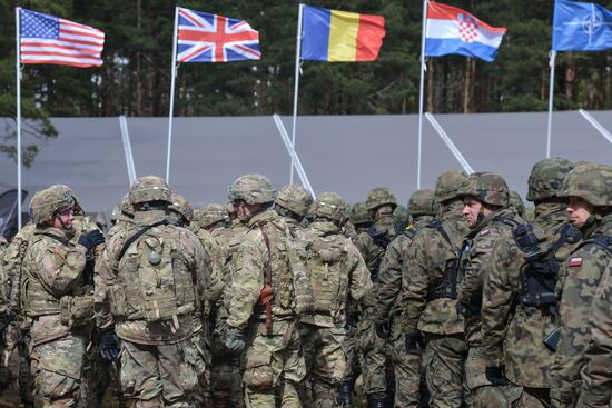 NATO battalion deployed in Poland