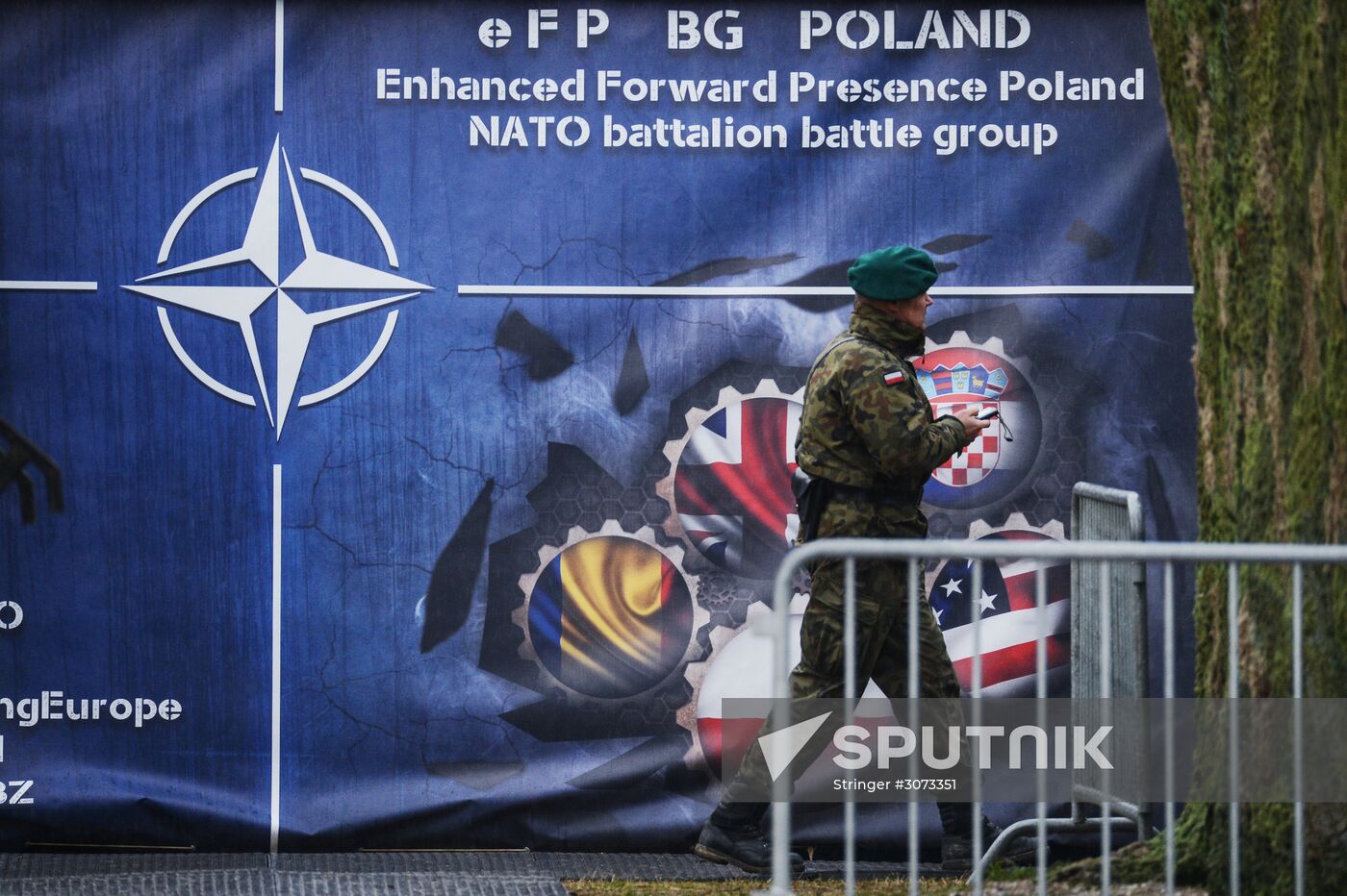 NATO battalion deployed in Poland