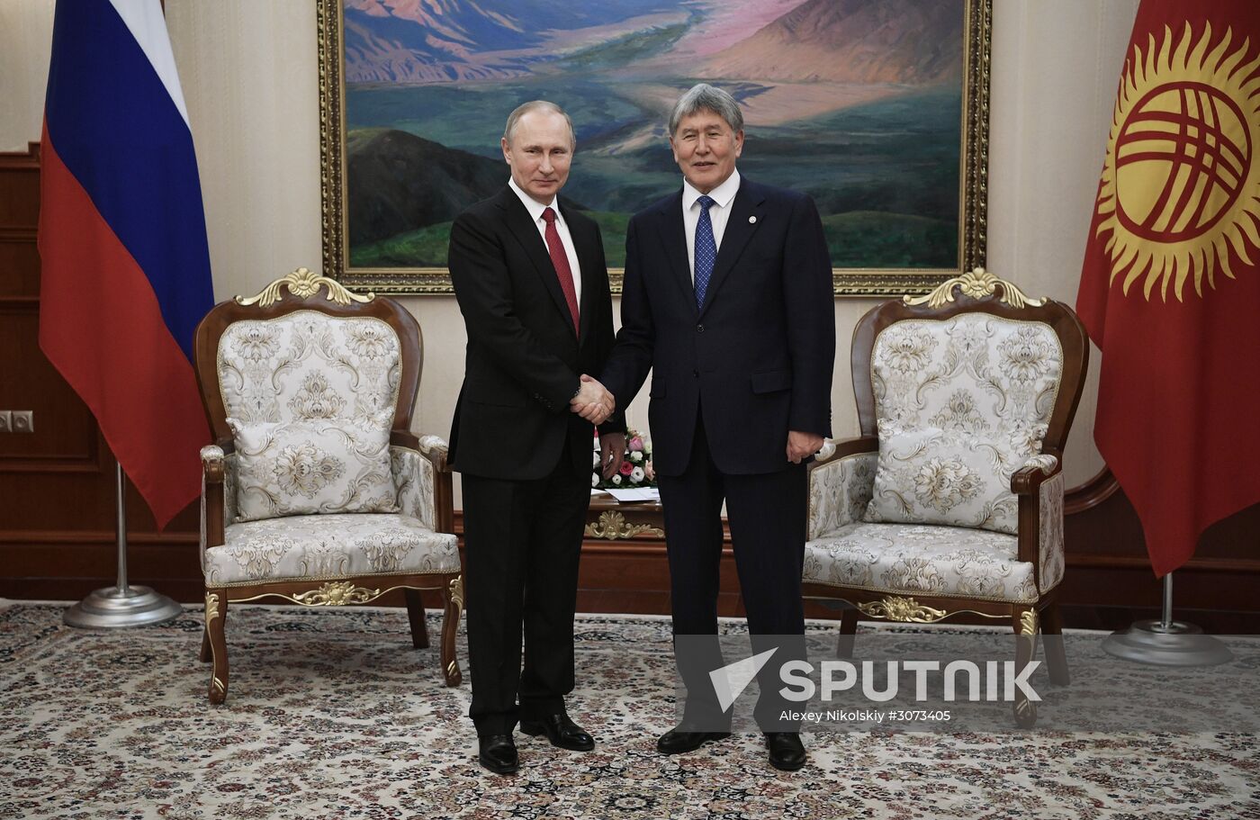 President Putin's visit to Kyrgyzstan