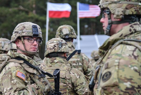 NATO battalion deployed in Poland