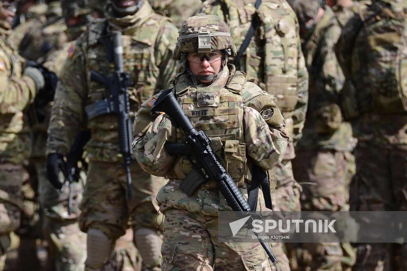 NATO battalion deployed in Poland