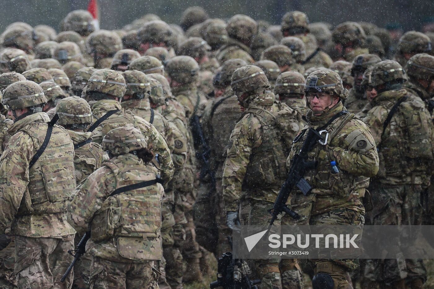 NATO battalion deployed in Poland