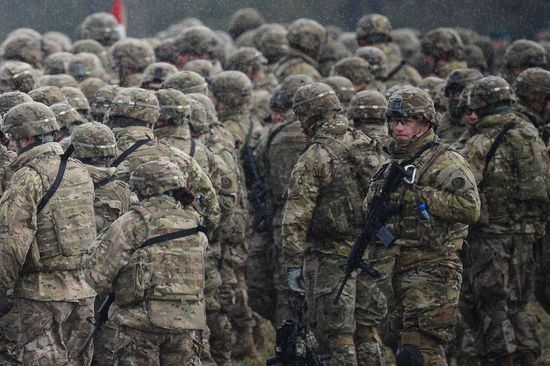 NATO battalion deployed in Poland