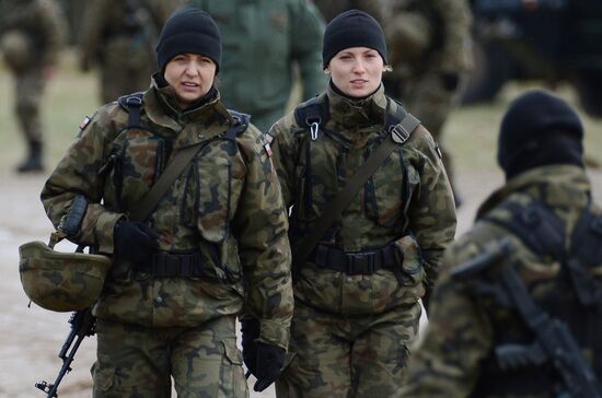 NATO battalion deployed in Poland