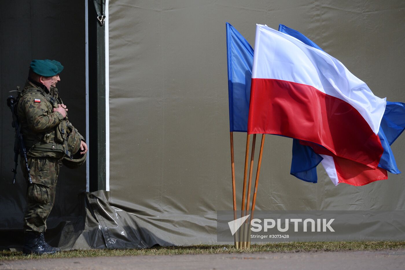 NATO battalion deployed in Poland