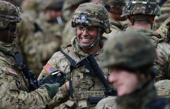 NATO battalion deployed in Poland