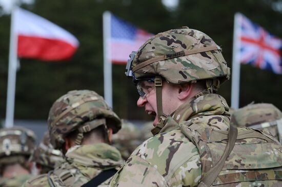NATO battalion deployed in Poland