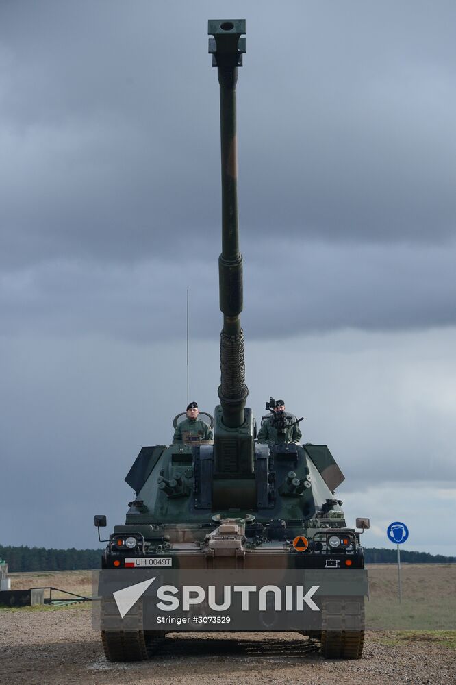 NATO battalion deployed in Poland