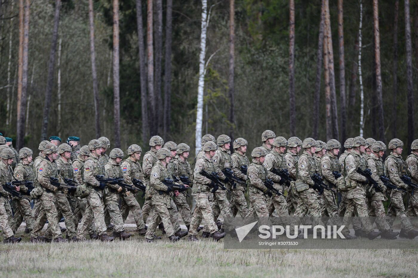 NATO battalion deployed in Poland