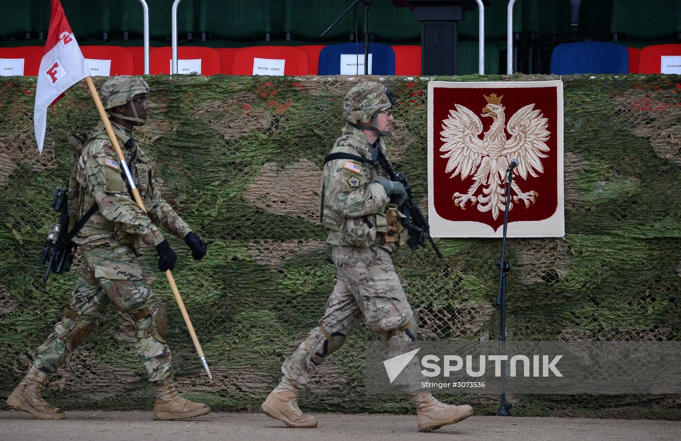 NATO battalion deployed in Poland
