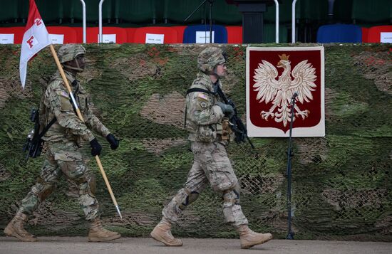 NATO battalion deployed in Poland
