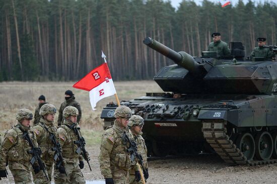 NATO battalion deployed in Poland