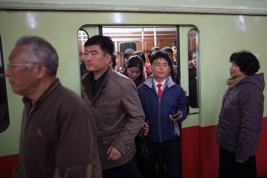 Metro in Pyongyang