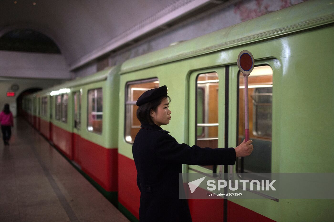 Metro in Pyongyang